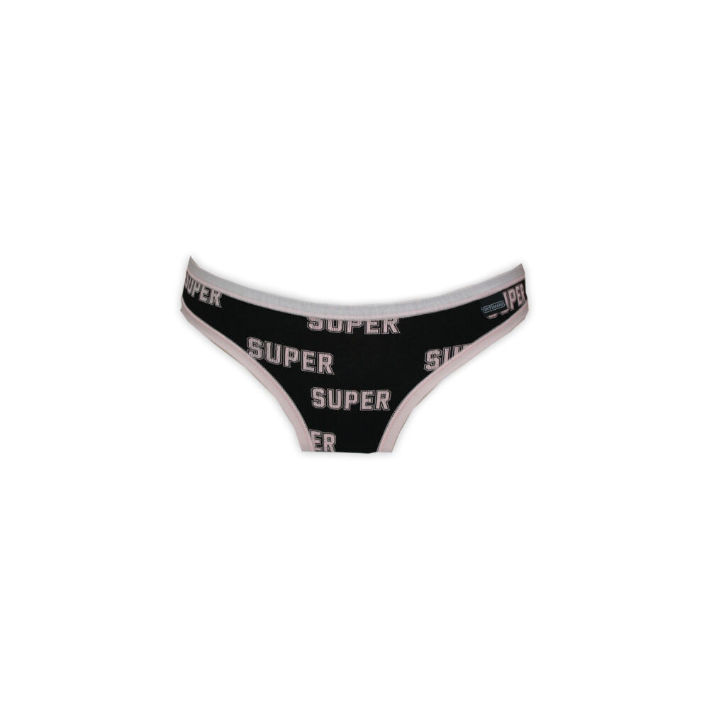 Women's two-piece cotton sports underwear set - sports panties-spaghetti strap top - light pink - M